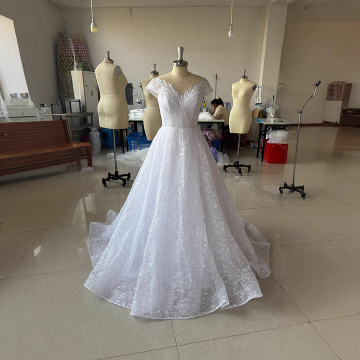 Elegant Sleeveless Long Dress for Women – Pure White or Ivory, Mid Waist, Plus Sizes Available